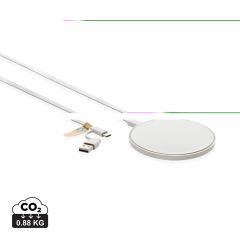 RCS standardni bežični punjač od reciklirane plastike 10W, XDP308.66-FA572EDA