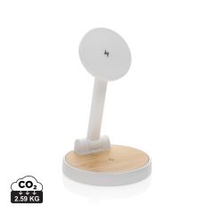 Ontario RCS rplastic 15W magnetic charging 2 in 1 stand, white, XDP309.0003