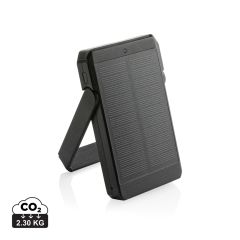 Skywave RCS rplastic solar powerbank 5000 mAh 10W wireless, black, XDP322.361