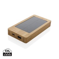 Sunwick 10.000 mAh Bamboo solar powerbank, brown, XDP322.399
