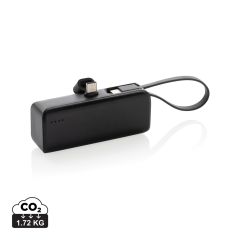 Powerlink RCS rplastic 3000 mah powerbank z USB C priključkom, črna, XDP322.4901