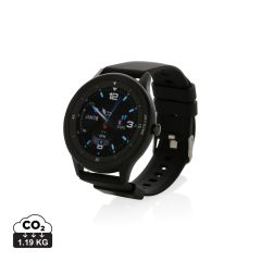 Swiss Peak RCS recycled TPU Watch, black, XDP330.851