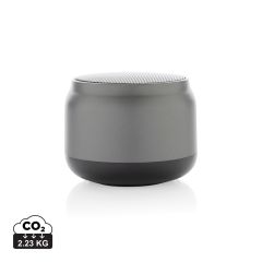 Altoparlante BeatBuddy in plastica riciclata 3W, grigio, XDP331.0802