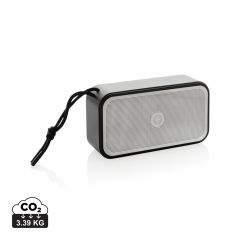 Altoparlante per bassi Swiss Peak RCS in alluminio riciclato 10W, grigio, XDP331.0902
