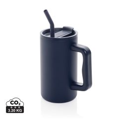 Tazza Cube RCS in acciaio riciclato certificato 800ml, XDP437.31-3AFE93FC