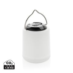 Limio RCS recycelte Kunststoff tragbare wiederaufladbare Tischlampe, Weiß, XDP513.5003