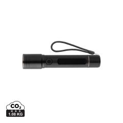 Gear X RCS USB-polnilna svetilka iz recikliranega aluminija, črna, XDP513.901