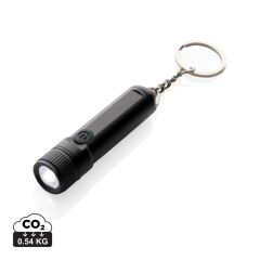 Torcia portachiavi ricaricabile ultra luminosa Gear X, nero, XDP514.5001