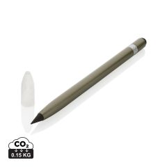 Aluminium inkless pen with eraser, XDP611.12-F2B43A3B