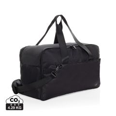 Swiss Peak Aware™ RPET borsa weekend per laptop 15.6 pollici, nero, XDP707.2701