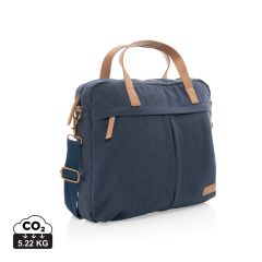 Impact AWARE™ 16 oz. recycled canvas laptop bag, XDP760.23-4C7D1BE0