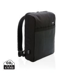 Swiss Peak 15 protinirni nahrbtnik z RFID & USB, brez PVC, črna, XDP762.371