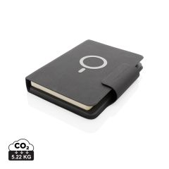 Artic Magnetic 10W wireless charging A5 notebook, black, XDP774.312