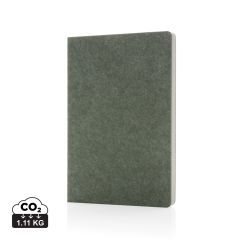 Bilježnica A5 od recikliranog filca certificirana GRS Phrase, XDP774.52-C39589C9