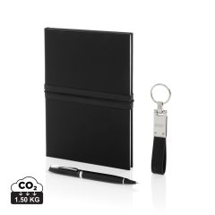 Poslovni poklon set Swiss Peak s RCS certifikatom, crno, XDP774.6601