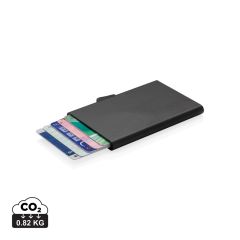 C-Secure aluminijasti etui za RFID kartice, črna, XDP820.491