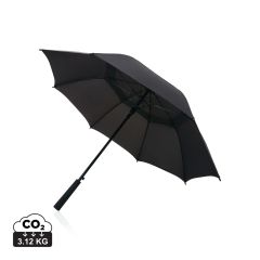 Swiss peak AWARE™ Tornado 23” storm umbrella, black, XDP850.471