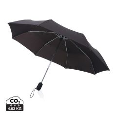 Swiss Peak AWARE™ Traveller 21” avtomatski dežnik, črna, XDP850.481