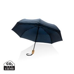 21 Impact AWARE™ RPET 190T bambus dežnik z avtomatskim odpiranjem/zapiranjem, XDP850.61-BE4DD37D