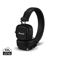 Marshall Major V 100H+ Headphone, črna, XDRB1006832