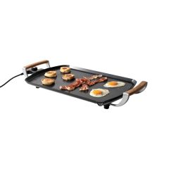 BOSKA Elektrische Grillplatte Pro (EU Typ F), Schwarz, XDRB851150