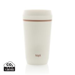 Topl termosica za ponijeti od reciklirane plastike s patentiranim poklopcem 360, 354ml, XDRBTGP12-BDA31A81