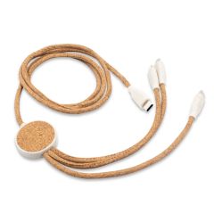 Korkov polnilni kabel BRIGHT | Brent, mešana, V0048-00