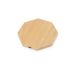 Bamboo wireless charger 5W | Matilda, mixed, V0330-00