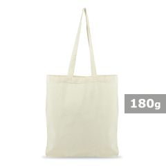 Cotton shopping bag, beige, V0413-20