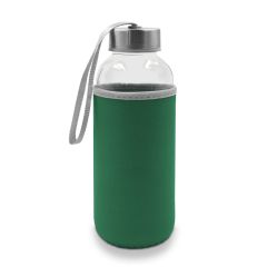 Bottiglia di vetro 420 ml con sacchetto | Bob, V0462