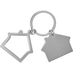 Portachiavi casa, argento, V0633-32
