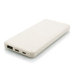 Power bank od pšenične slame 8000 mAh | Jenkins, mješoviti, V0725-00