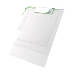 Borsa RPET per frutta e verdura, 3 pz | Steven, bianco, V0783-02