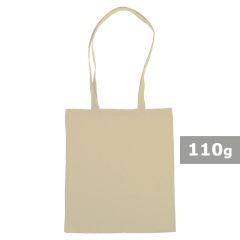 Cotton shopping bag, beige, V0801-20