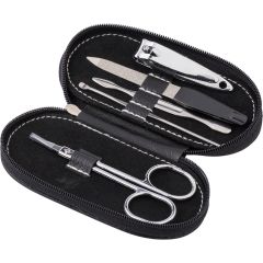 Set per manicure, 5 pz, nero, V0812-03