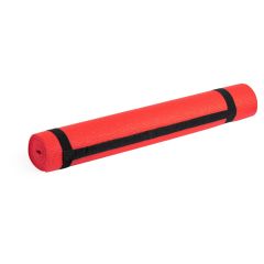 Exercise mat with pouch, red, V0892-05