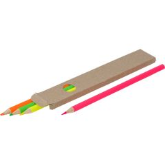 Highlighter pencil set, brown, V1190-16