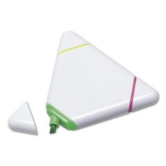 Evidenziatore triangolare, bianco, V1514-02