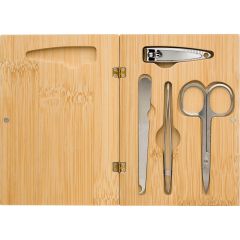 Set per manicure, 4 pz, marrone, V1525-16