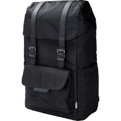 RPET-Rucksack, Schwarz, V1549-03