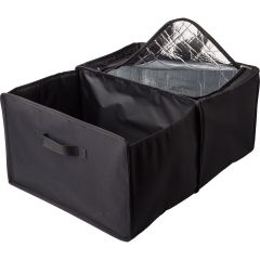 Organizer per auto pieghevole, scomparto per il raffreddamento, nero, V1554-03