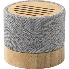 Altoparlante wireless 3W realizzato in RPET, grigio, V1582-19