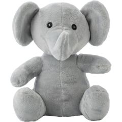 Plüschelefant, grau, V1634-19