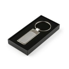 Rectangular keyring | Stella, silver, V2028-32