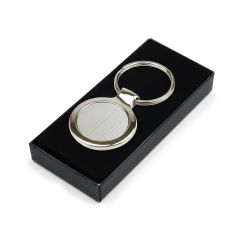 Round keyring | Lisa, silver, V2033-32