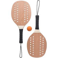 Tennis set, brown, V2205-16