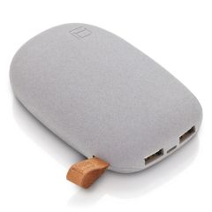 Power bank 10400 mAh Air Gifts stone | Carol, grey, V3383-19