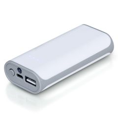 Power bank 4000 mAh | Birch, white, V3778-02