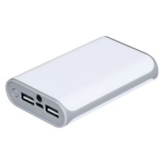 Power bank 6000 mAh | Azalea, white, V3779-02