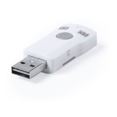 Wireless receiver, microphone, answering calls function, TF card slot, Weiß, V3849-02